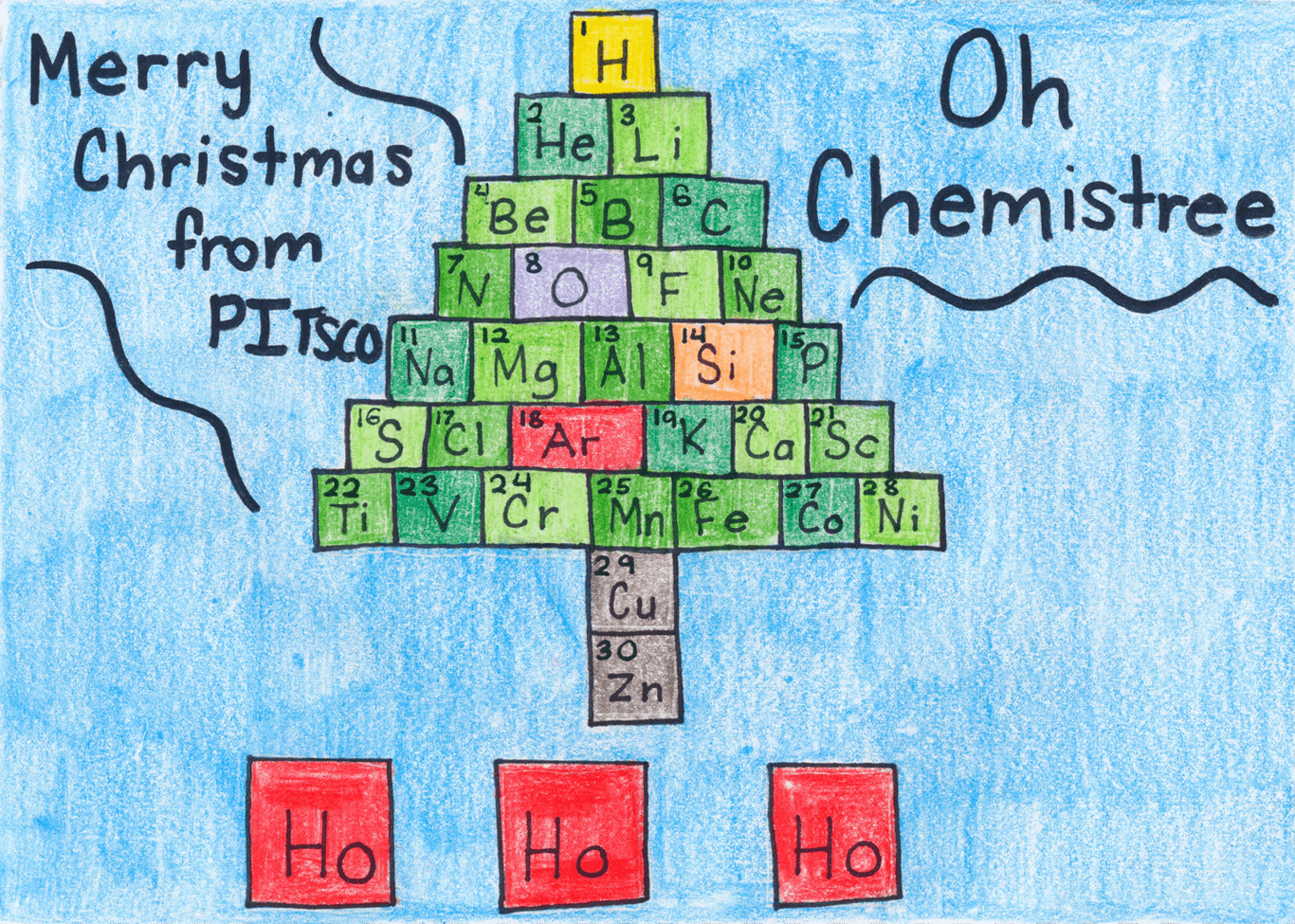 2021 Christmas Card Contest Winners