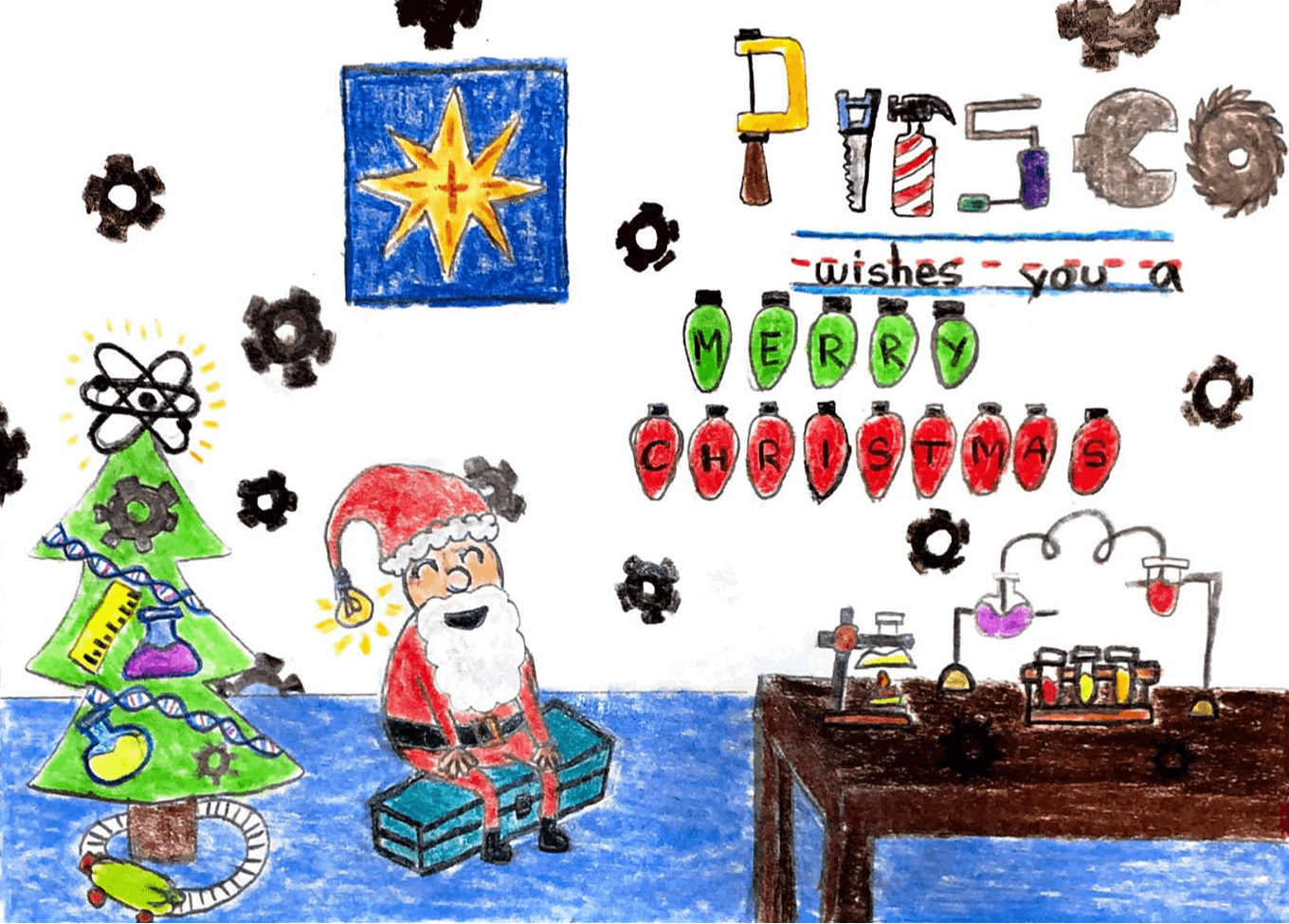 2021 Christmas Card Contest Winners